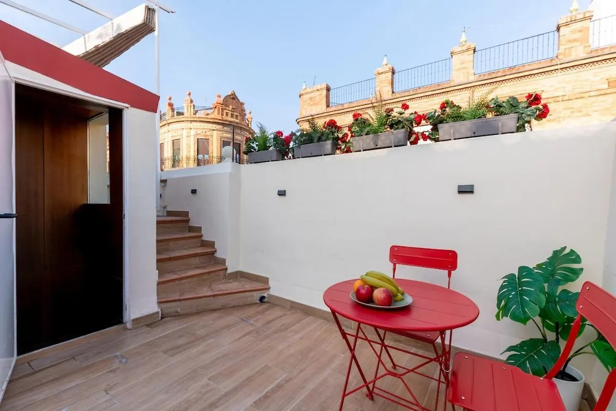 C2 Apartment With Terrace In The Arenal, Cathedral Seville 0*,